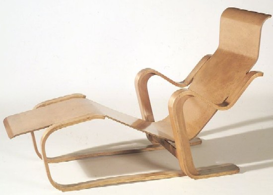 Molded Plywood Long Chair
